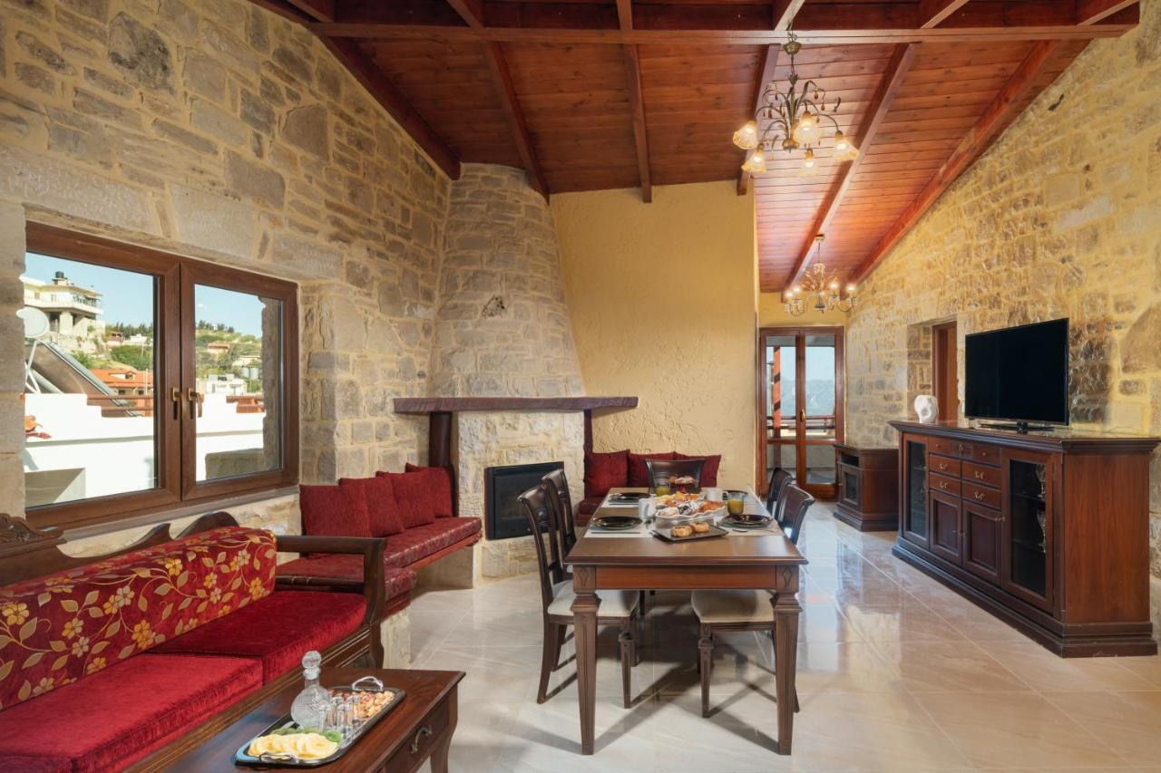 Ano Moulia Draganigo Luxury Stone Houses 40 Min From Matala מראה חיצוני תמונה