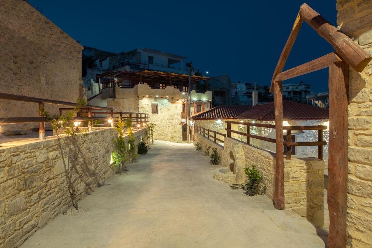 Ano Moulia Draganigo Luxury Stone Houses 40 Min From Matala מראה חיצוני תמונה