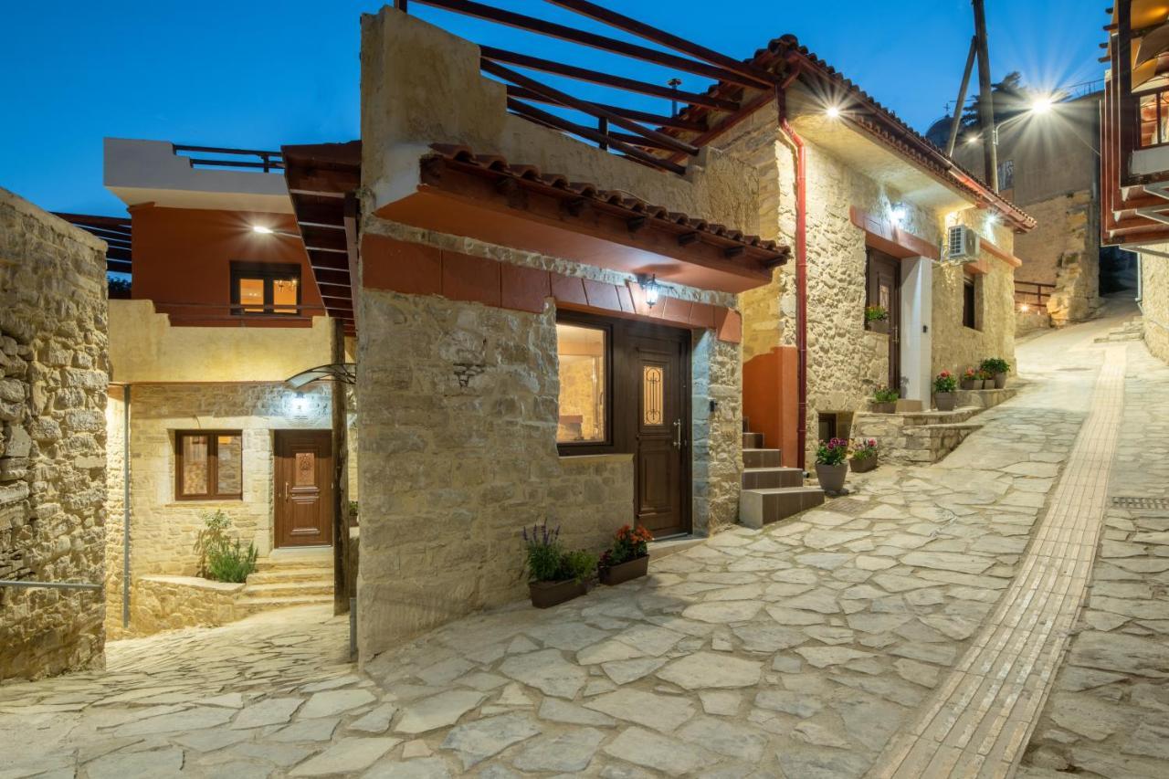 Ano Moulia Draganigo Luxury Stone Houses 40 Min From Matala מראה חיצוני תמונה