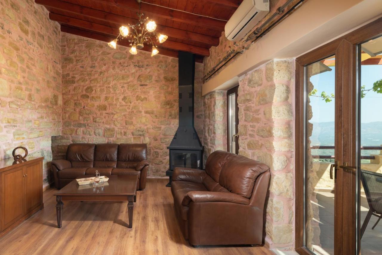 Ano Moulia Draganigo Luxury Stone Houses 40 Min From Matala מראה חיצוני תמונה