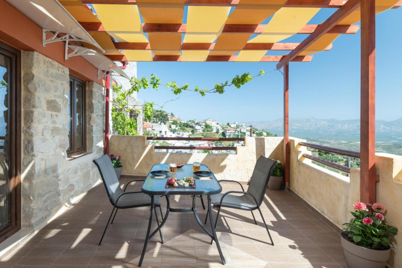 Ano Moulia Draganigo Luxury Stone Houses 40 Min From Matala מראה חיצוני תמונה