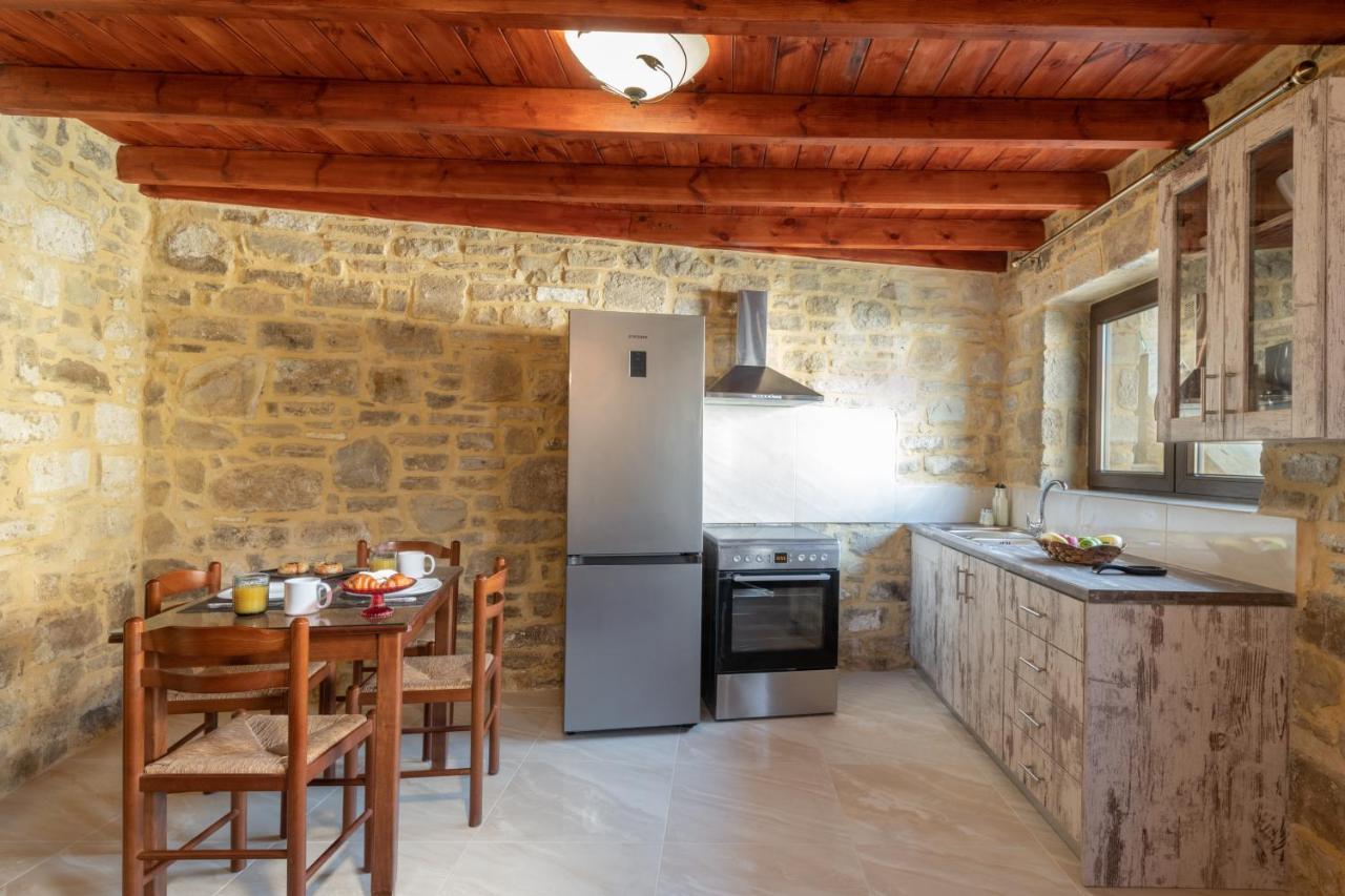 Ano Moulia Draganigo Luxury Stone Houses 40 Min From Matala מראה חיצוני תמונה