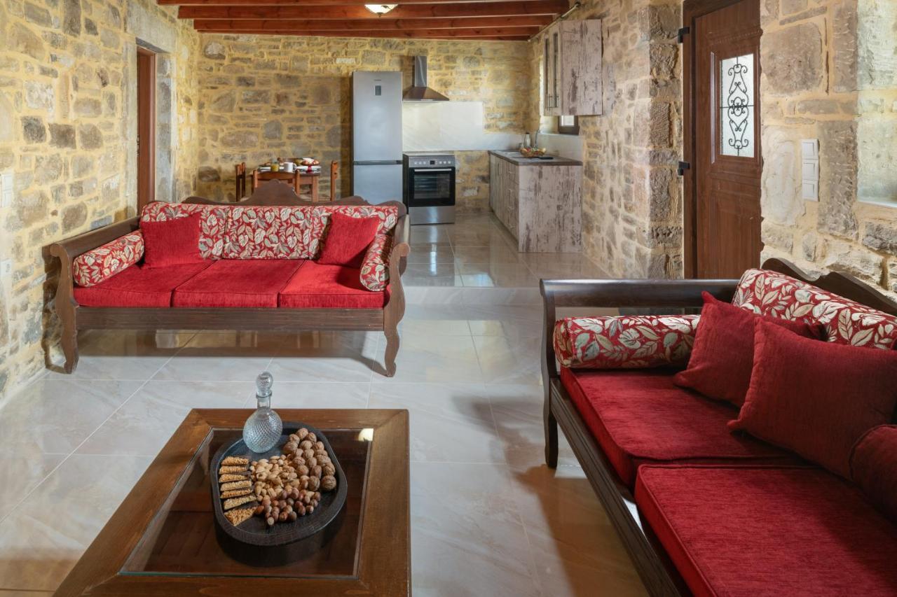 Ano Moulia Draganigo Luxury Stone Houses 40 Min From Matala מראה חיצוני תמונה