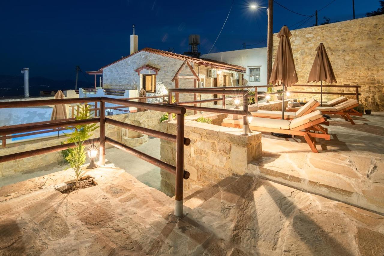Ano Moulia Draganigo Luxury Stone Houses 40 Min From Matala מראה חיצוני תמונה