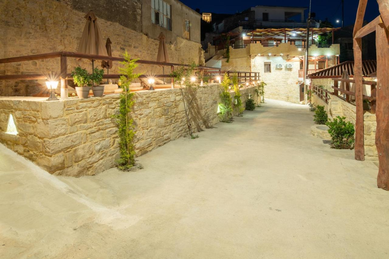 Ano Moulia Draganigo Luxury Stone Houses 40 Min From Matala מראה חיצוני תמונה