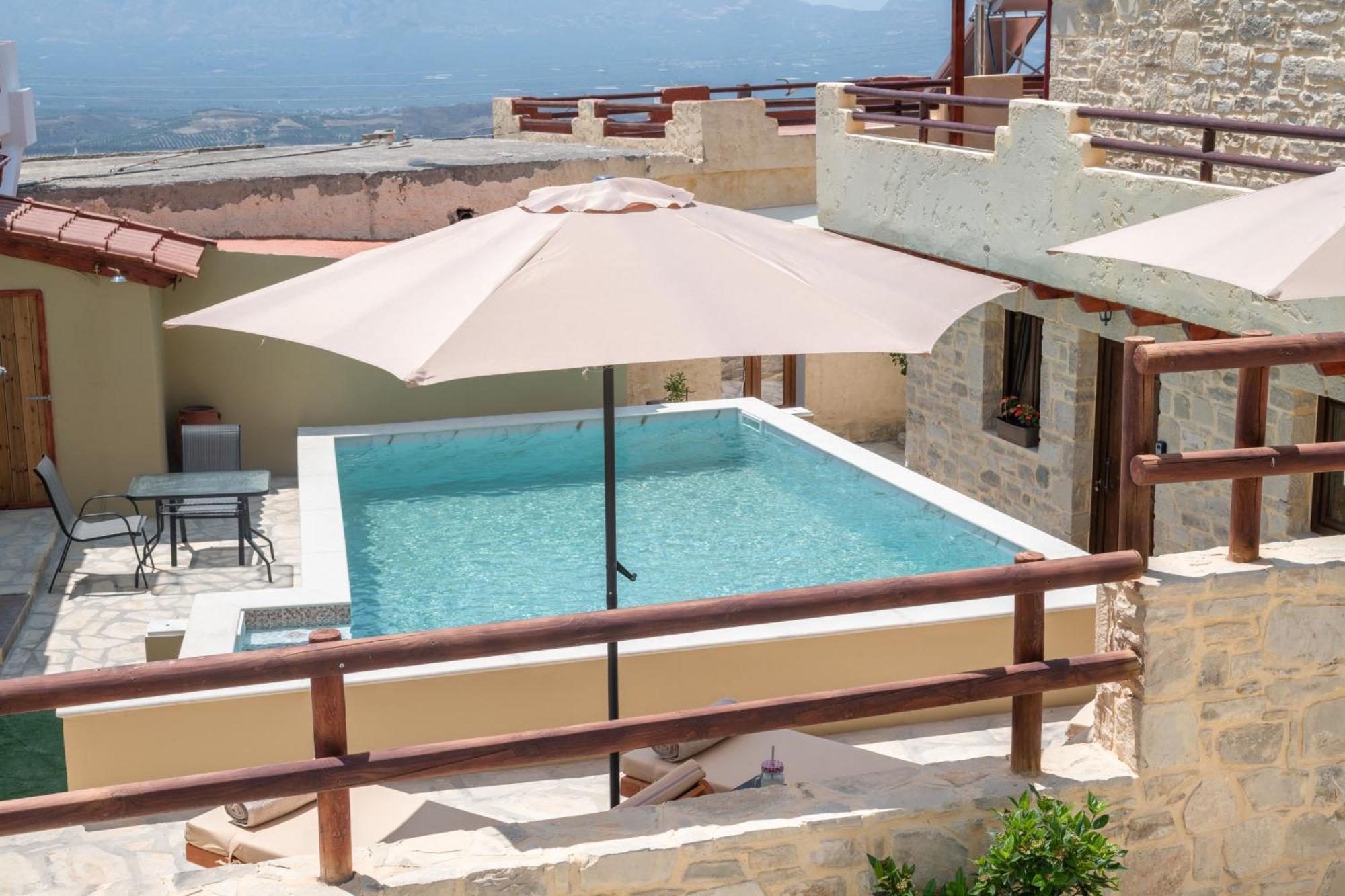 Ano Moulia Draganigo Luxury Stone Houses 40 Min From Matala מראה חיצוני תמונה