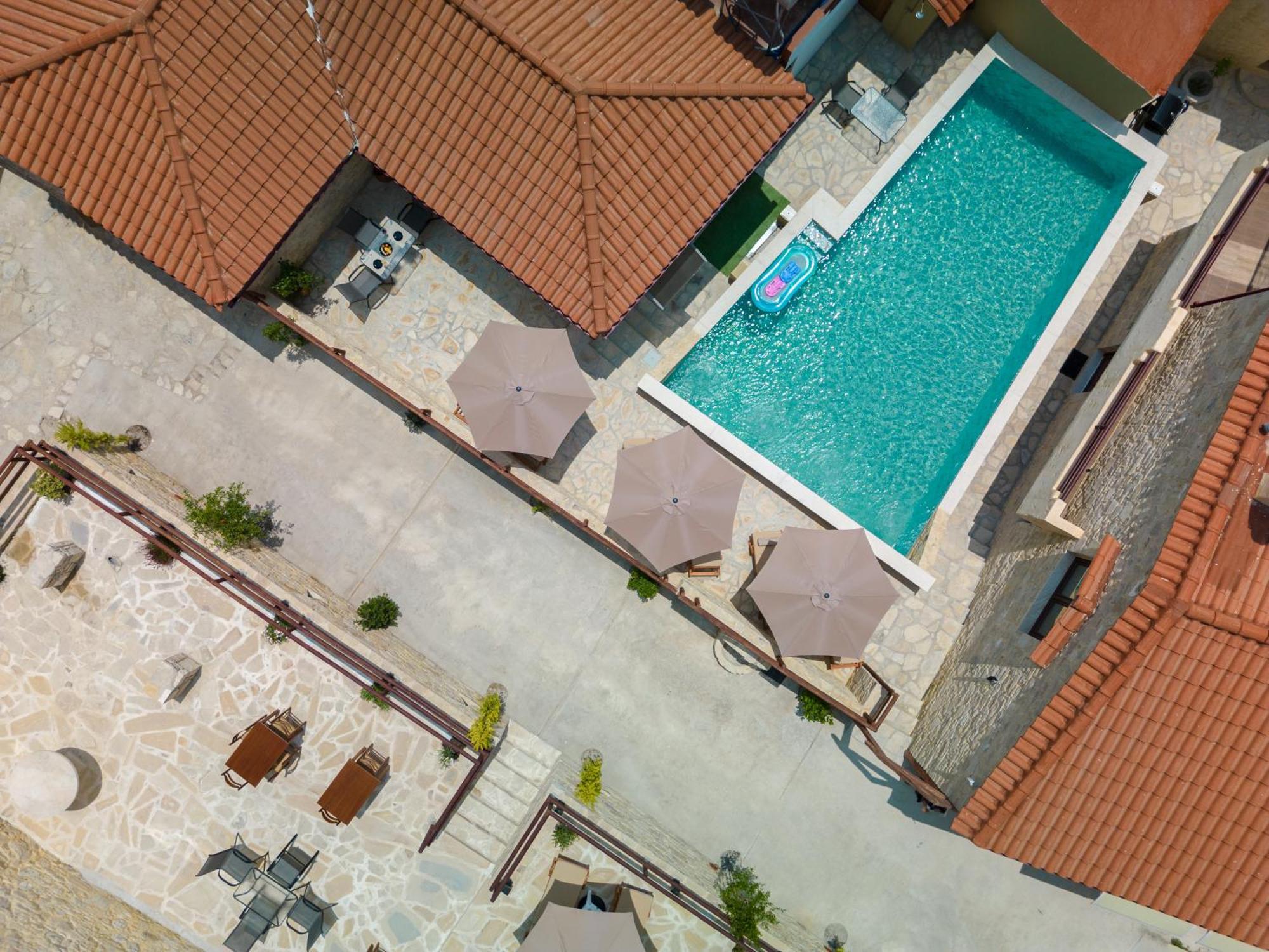 Ano Moulia Draganigo Luxury Stone Houses 40 Min From Matala מראה חיצוני תמונה