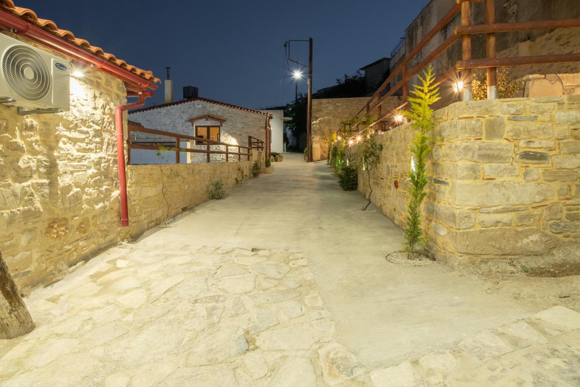 Ano Moulia Draganigo Luxury Stone Houses 40 Min From Matala מראה חיצוני תמונה